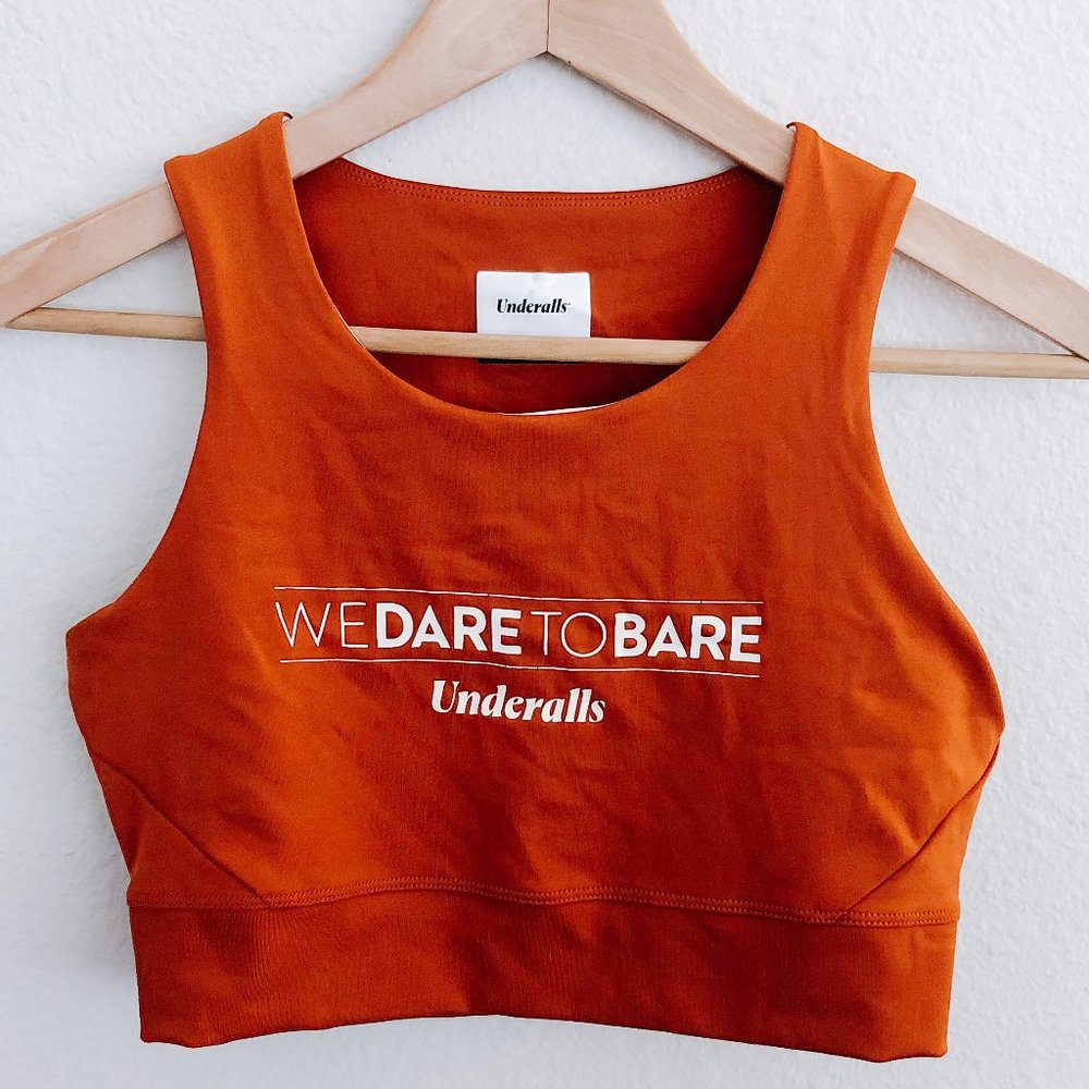 Double Layered Crop Top Sports Bra